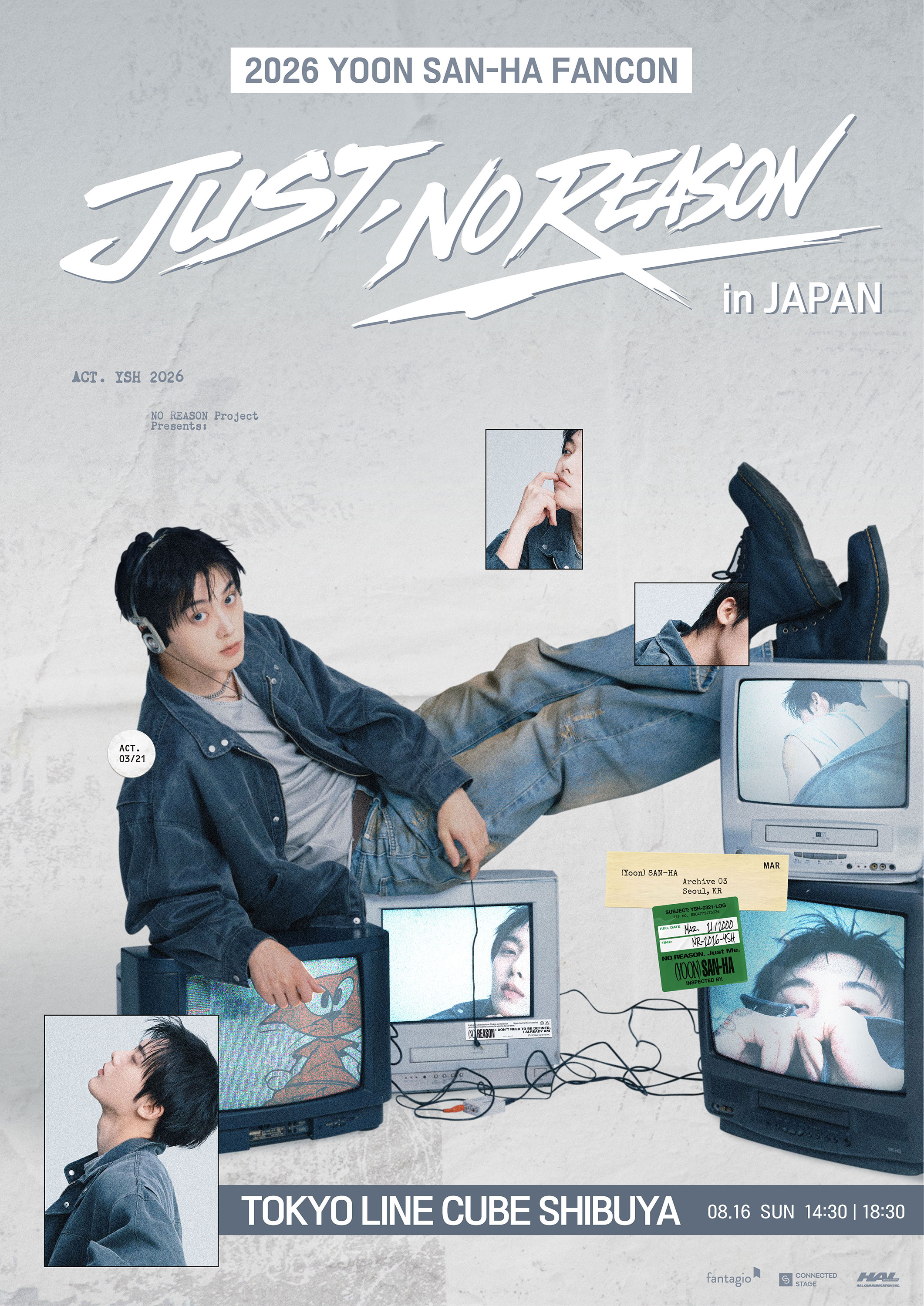 2026 YOON SAN-HA FANCON [JUST, NO REASON] in JAPAN